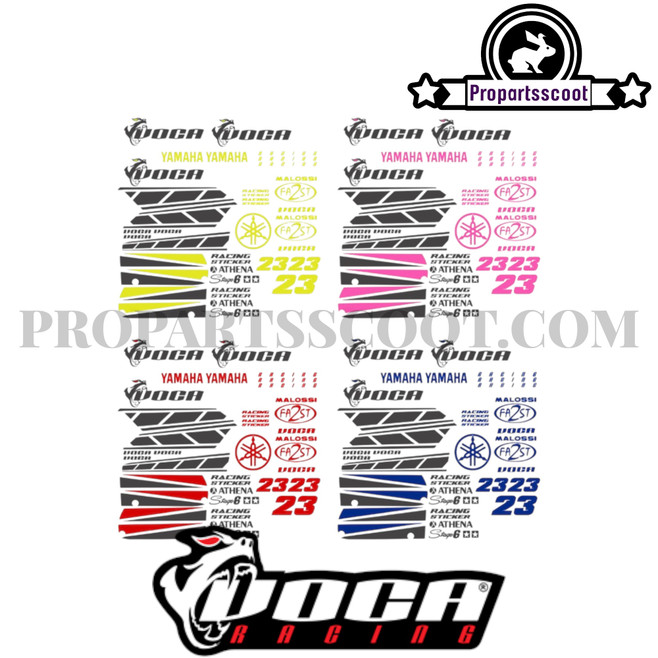 Sticker Kit Voca for Yamaha Aerox 50cc 2T