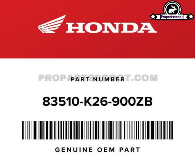 Right Lower Gas Tank Shroud - Red (Honda Grom 2014-2016)