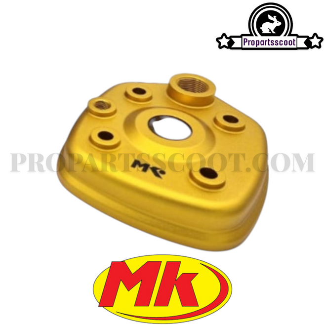 Cylinder Head Cover Metrakit Pro Race 70cc Pro Race 3 CNC Gold for Minarelli Horizontal (LC)