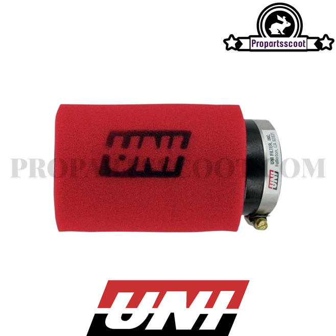 Air Filter Uni Clamp-On Pod Air Filter (Angled) (63mm - 152mm)
