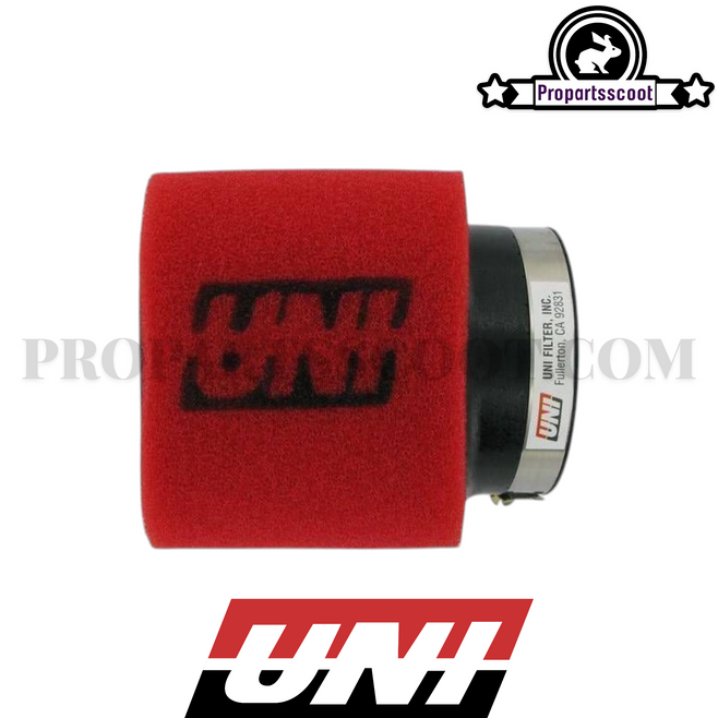 Air Filter Uni Clamp-On Pod Air Filter (Angled) (70mm - 102mm)