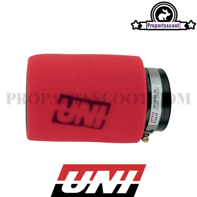 Air Filter Uni Clamp-On Pod Air Filter (Angled) (70mm - 152mm)