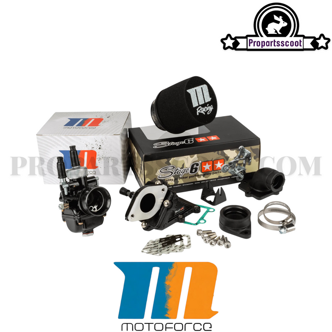 Carburetor Kit 21mm PHBG Motoforce Racing for Minarelli Vertical