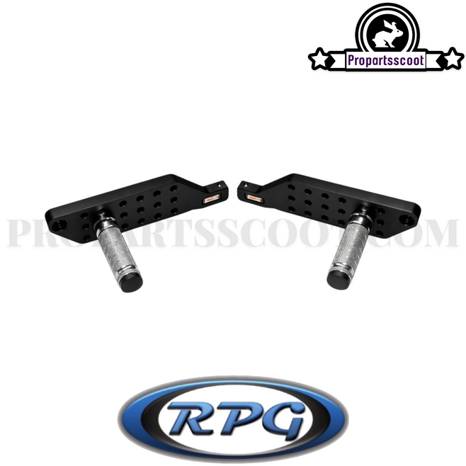 Footrests CNC Aluminum Footrest System for Yamaha Aerox 50cc 2T