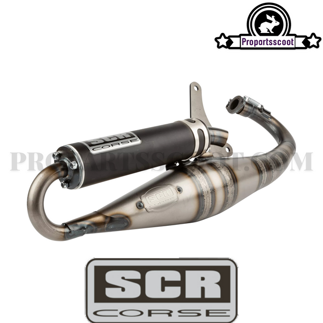 Exhaust SCR Corse Handmade 70cc for Piaggio 50cc 2T
