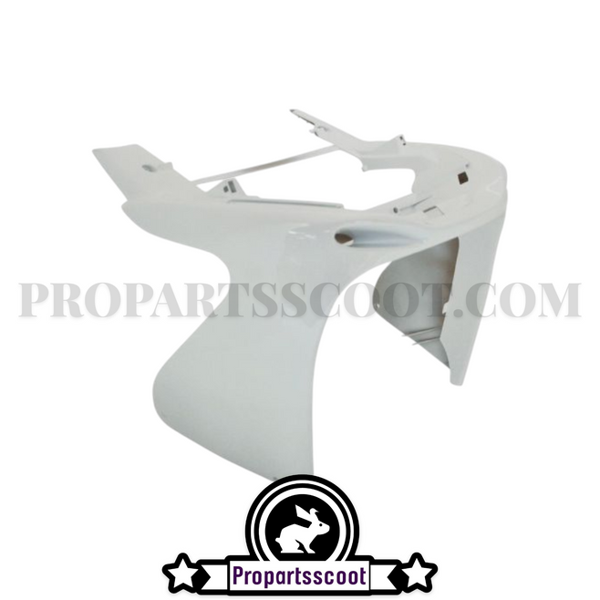 Lower Front Fairing, Original type White for Yamaha Aerox 50cc 2T