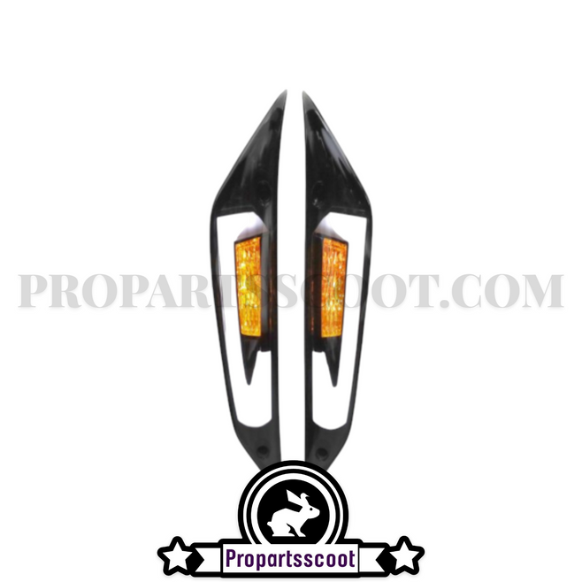 Smoked Led Power 1 Front Indicator for Piaggio Zip 2000 Evo-4