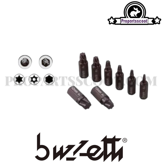 Bit Set - 8 Pieces, Buzzetti