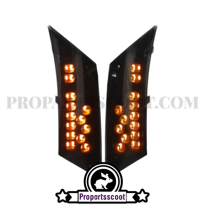 DMP Piaggio Zip SP 2000 Extra Dark Smoked Rear Indicator