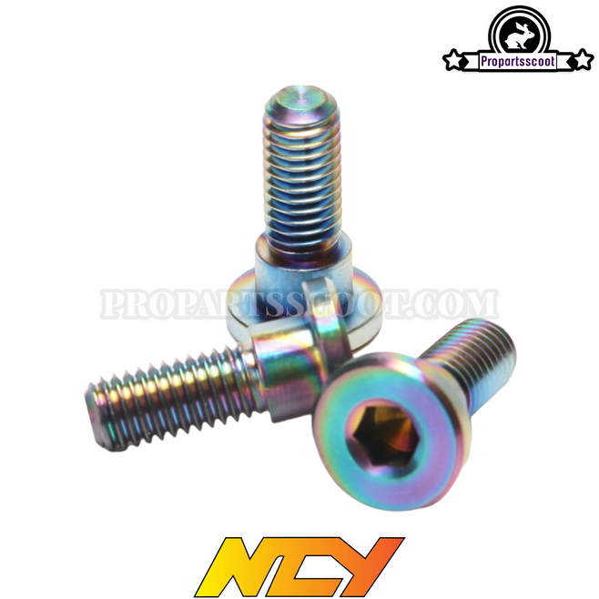 NCY Brake Disc Bolt M8 - Electroplated Titanium (SET)