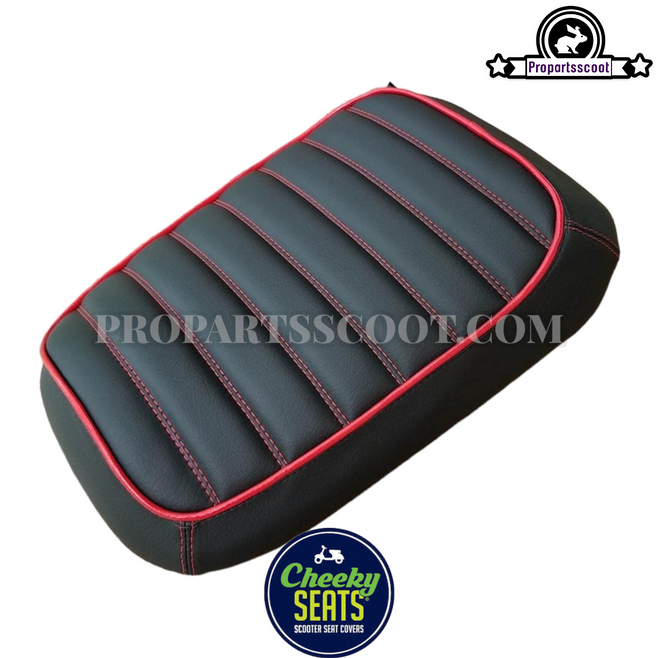 Seat Cover Bride Black Carbon Fiber for Honda Ruckus & GET