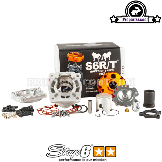 Cylinder Kit Stage6 R/T 70cc (12mm) for Minarelli Horizontal LC