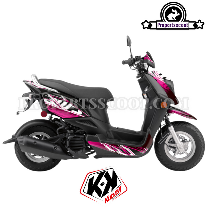 Graphic Kit Mission for Yamaha Zuma X 50 2012+