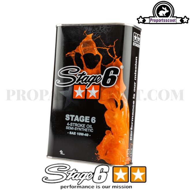 4-Stroke Oil SAE Stage6 (10W-40) 1L