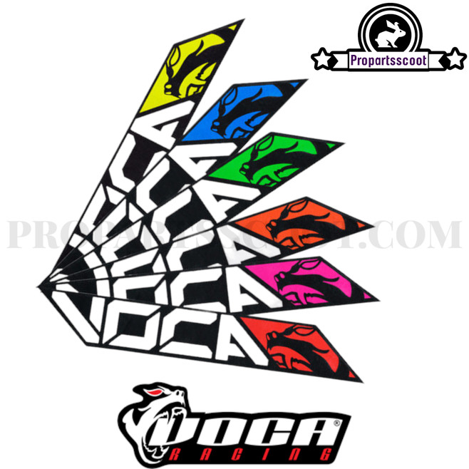 Voca Racing sticker (14x2,2cm)