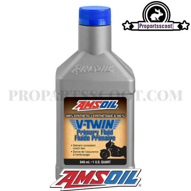 Synthetic V-Twin Primary Fluid Amsoil (946ML)