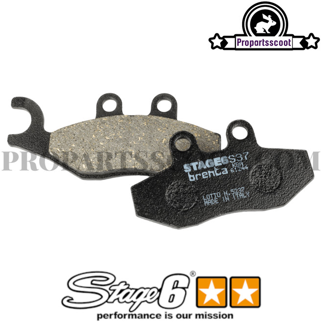 Brake Pads Stage6 Sport for Piaggio (Heng Tong)