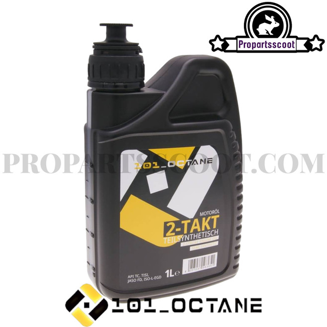 Engine Oil/Motor Oil 101 Octane Semi-Synthetic 2-Strokes (1L)