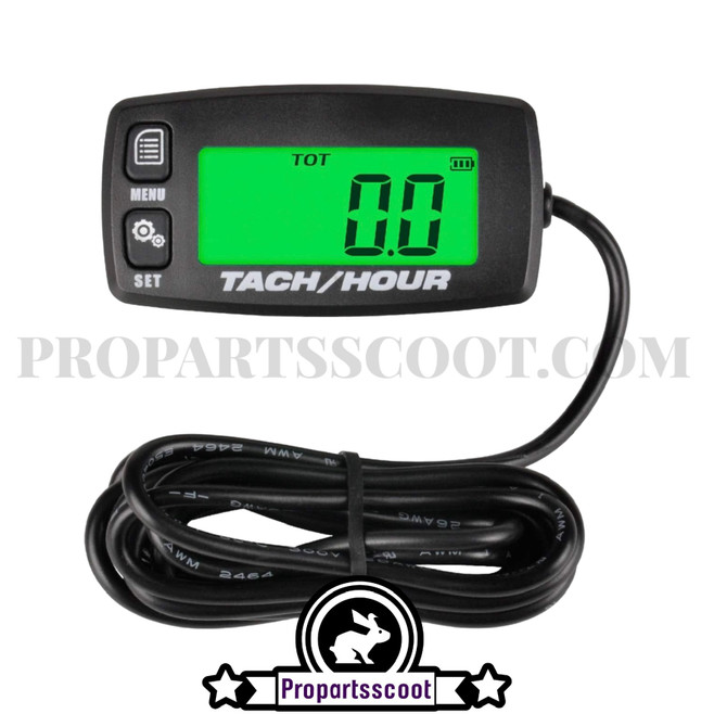 Tachometer With Hour Meter Backlit Display (2T & 4T)