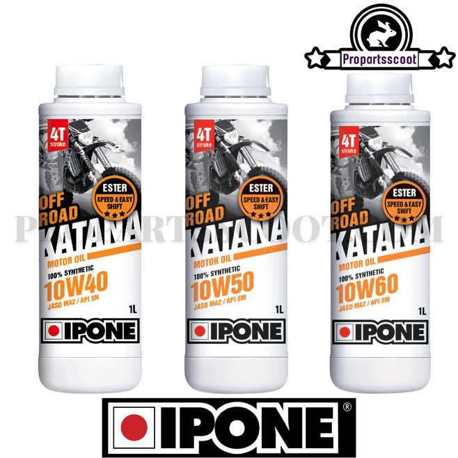 Ipone Katana Off Road 100% Synthetic for 4-Strokes (1L)