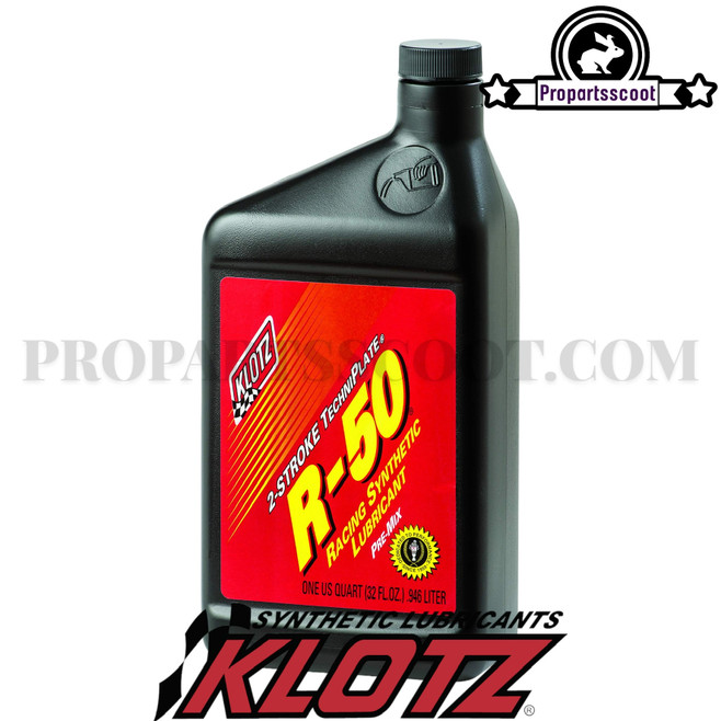 Klotz Oil R50 Racing Techniplate Synthetic for 2-Strokes (1L)