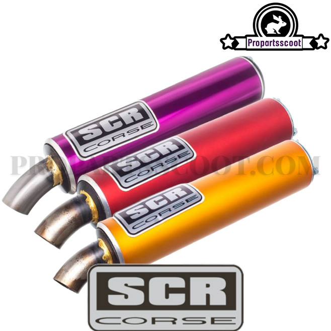 SCR Exhaust Silencer (Aluminum Or Blue Or Gold Or Purple Or Red)
