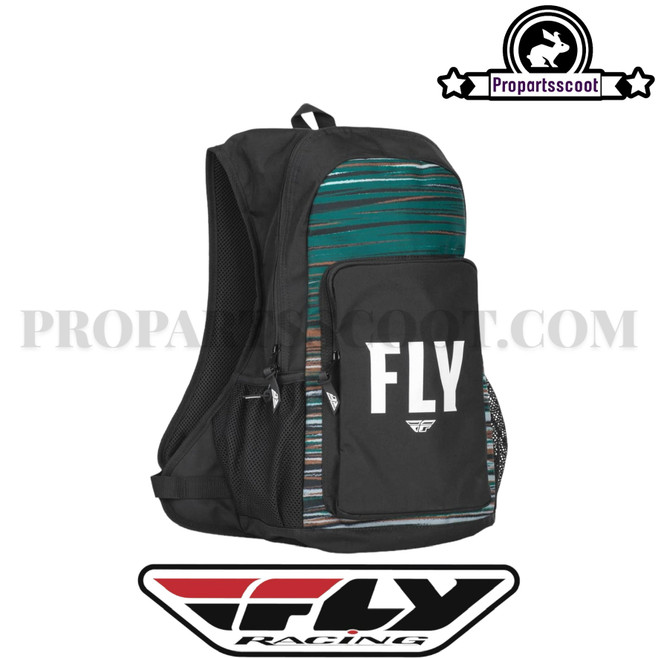 Jump Pack Backpack Fly Racing (Black/Rum)