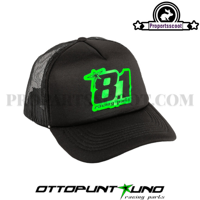 Ottopuntouno 8.1 Trucker Cap Black