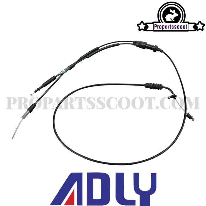 Throttle Cable Original for Adly Bullseye & Silver Fox & GTA 50cc 2T