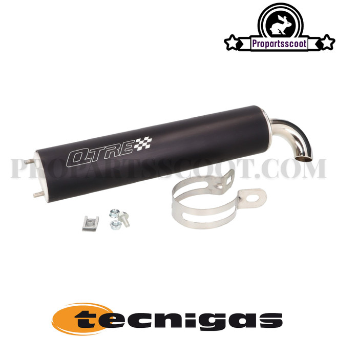 Silencer Exhaust Tecnigas Q-TRE Black