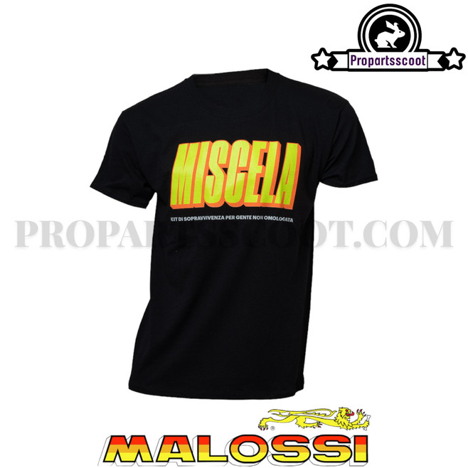 Miscela Black T-Shirt Malossi