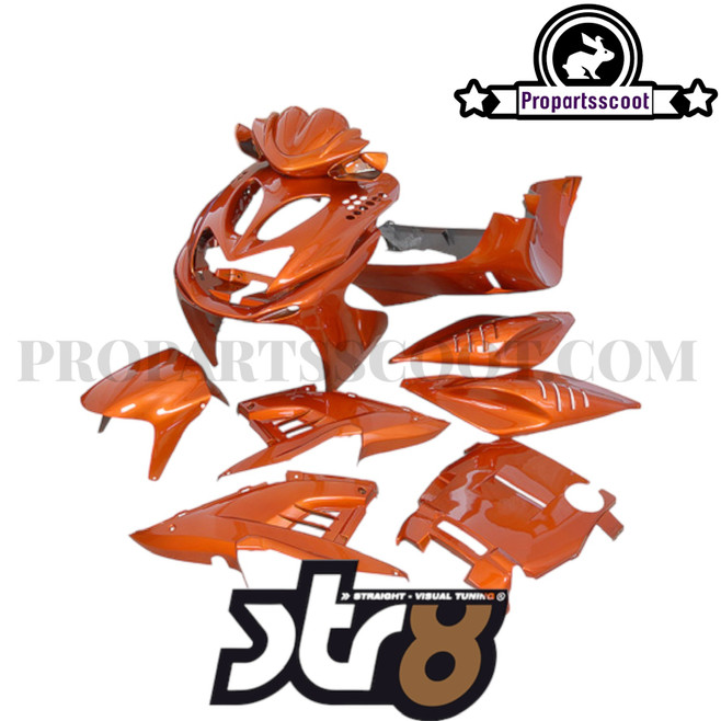 Fairing Kit Orange for Yamaha Aerox 50cc Before 2013 (11PCS)