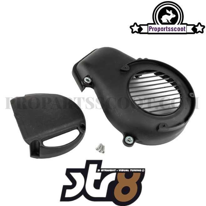 Fan Cooling Cover With Air Scoop Black for Yamaha Booster 2004+ 2T