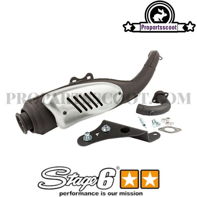 Exhaust System Stage6 Street for Piaggio 2T