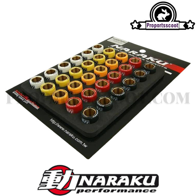 Variator Weights Adjustment Set Naraku (16x13mm - 5.0-6.0gr)