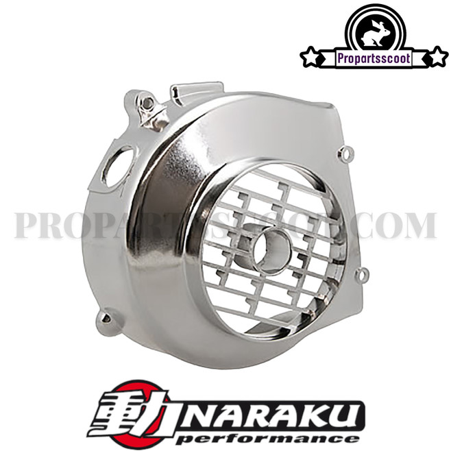 Fan Cover Naraku Chrome for 139QMB, Kymco Agility 4T