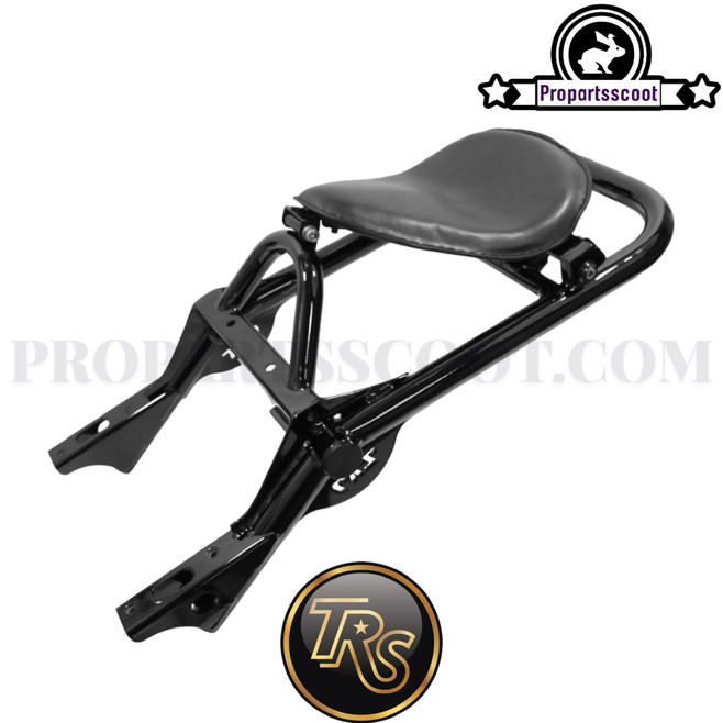 Custom Shaved Bobbed Frame With Solo Seat for Honda Ruckus 4T