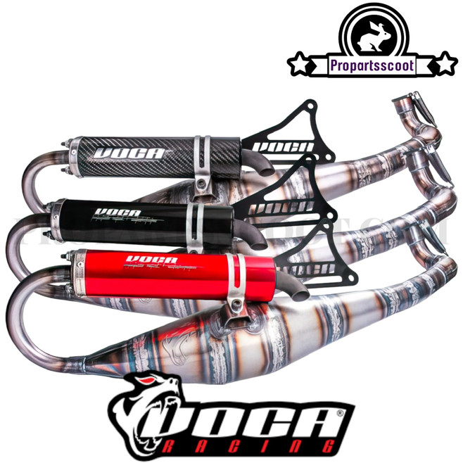 Exhaust System Voca Road-Race 70cc for Minarelli Horizontal