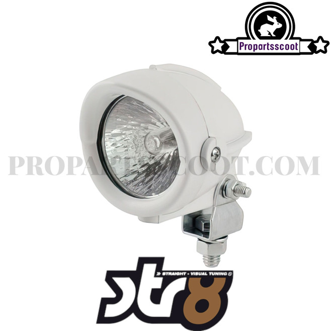 Halogen Headlight STR8 White (D.35mm)