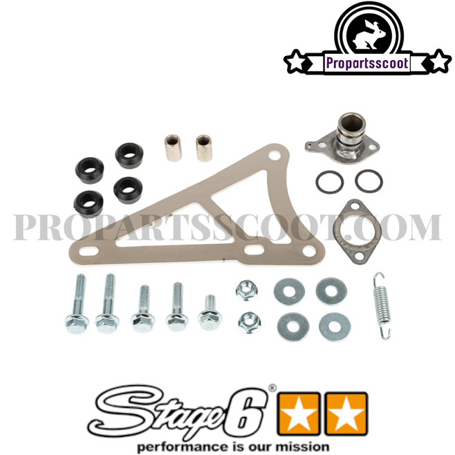 Exhaust Bracket for Exhaust System Stage6 Pro Replica MK2 (Minarelli Horizontal)