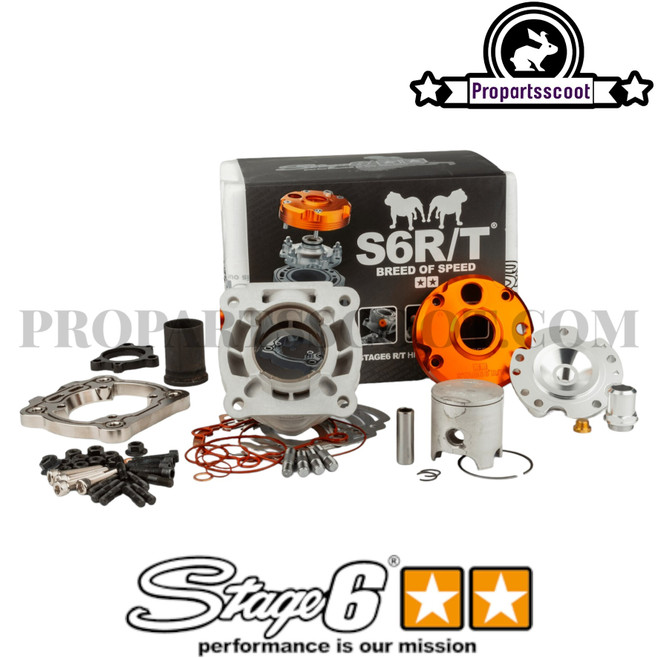 Cylinder Kit Stage6 R/T MKI 70cc - 12mm for Piaggio 2T (LC)