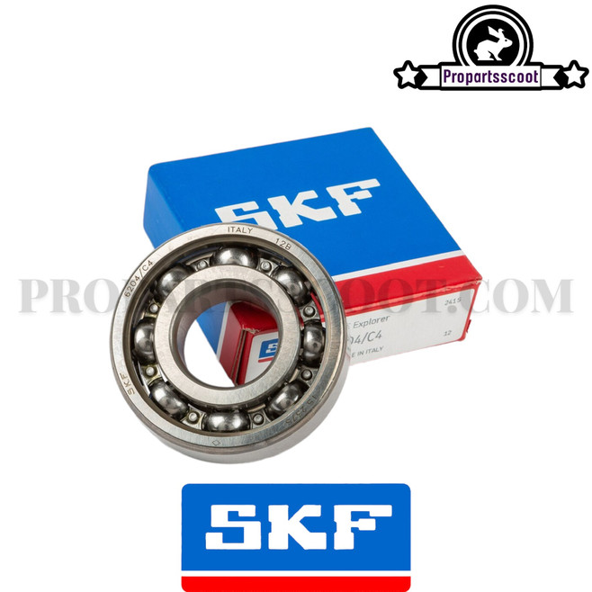 Bearing SKF 6204-C4, Steel Cage (20x47x14mm)