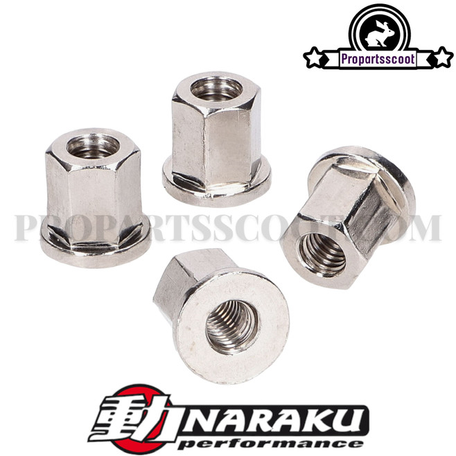Cylinder Head Nuts M6x1mm Naraku (4PCS)