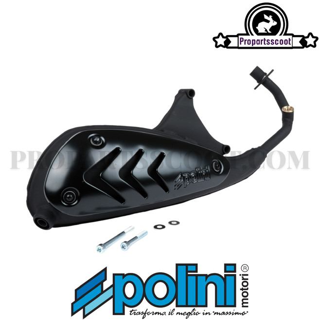 Exhaust Polini Original for Piaggio & Vespa 50cc 4T