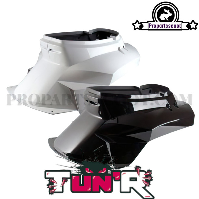 Rear Fairing Tun'r New Design for Yamaha Bws'r/Zuma 1988-2001 2T (Black or White)