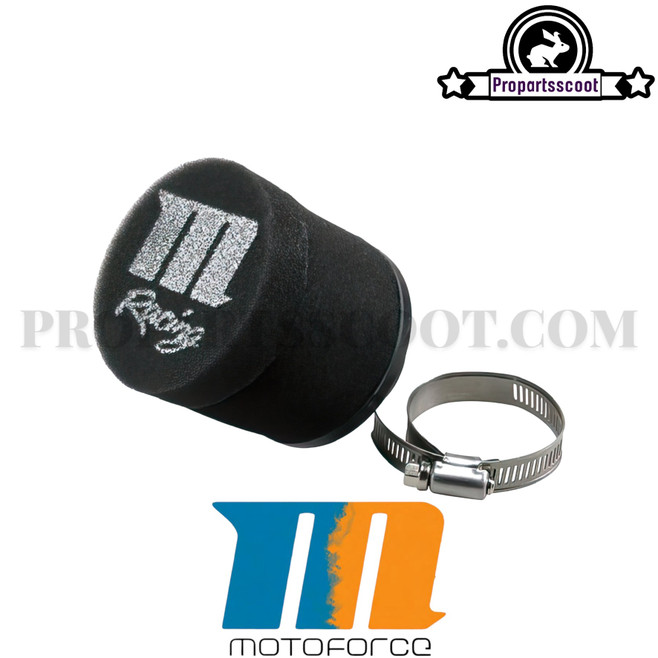 Air Filter Motoforce Racing Black (D.35mm)