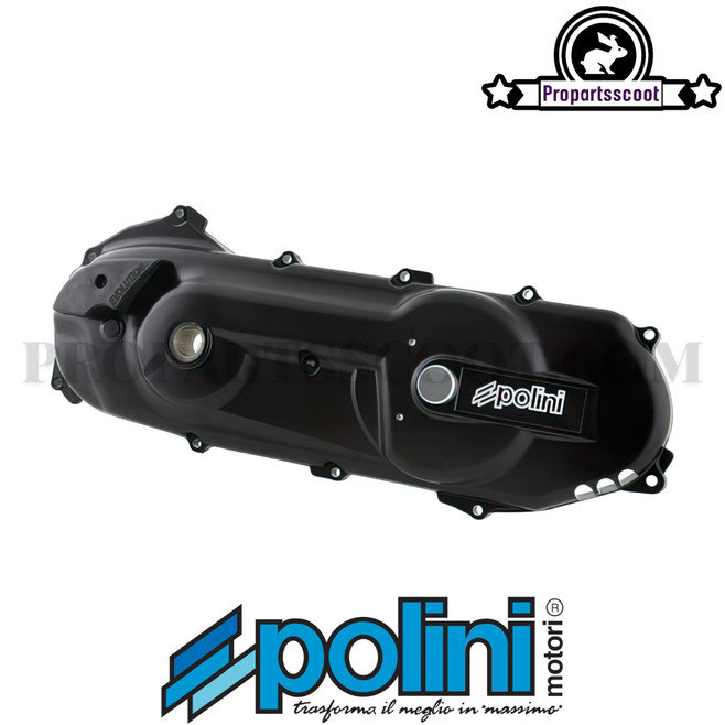 CVT Cover Polini with Bearing for Primary Transmission for Minarelli Horiontal (Black)