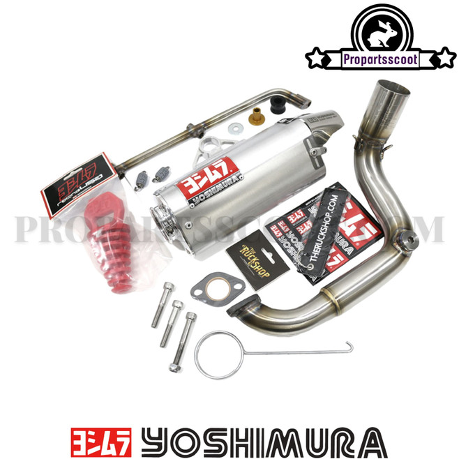 Exhaust Yoshimura Series V2 Now with O2 Bung for Honda Ruckus GY6