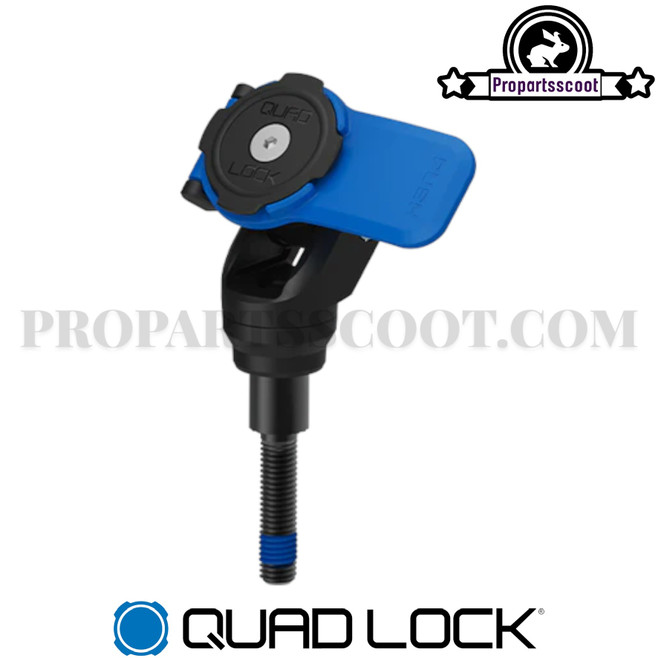 Motorcycle Handlebar Clamp Mount Quad Lock