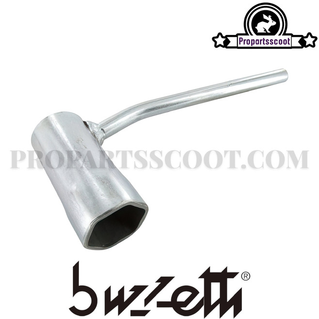 Spark Plug Wrench Buzzetti Stehend 75 Degrees 21mm for Minarelli / Peugeot
